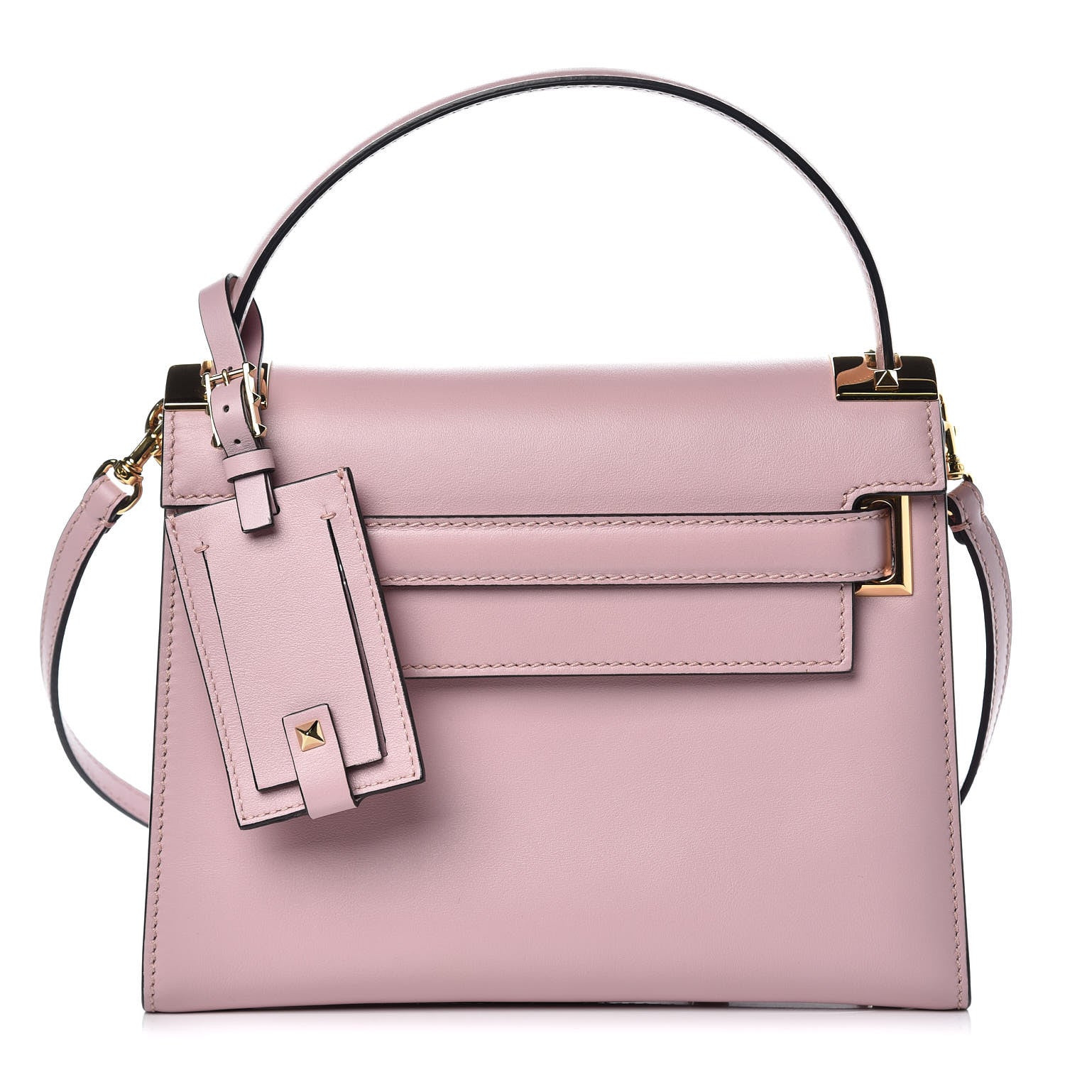 Valentino Garavani Vitello Small My Rockstud Frame Bag Poudre 1 of 11