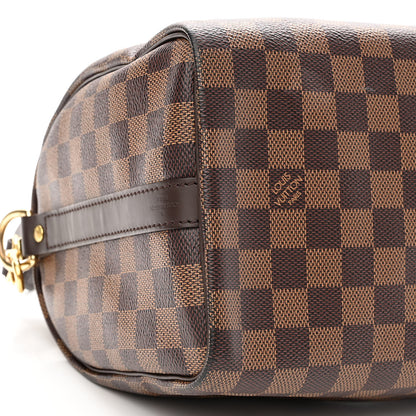 Louis Vuitton Damier Ebene Speedy Bandouliere 25 9 of 10