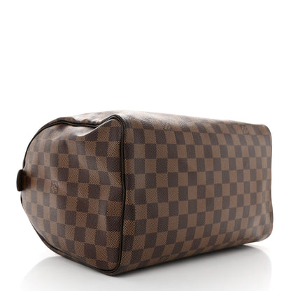 Louis Vuitton Damier Ebene Speedy 30 4 of 12