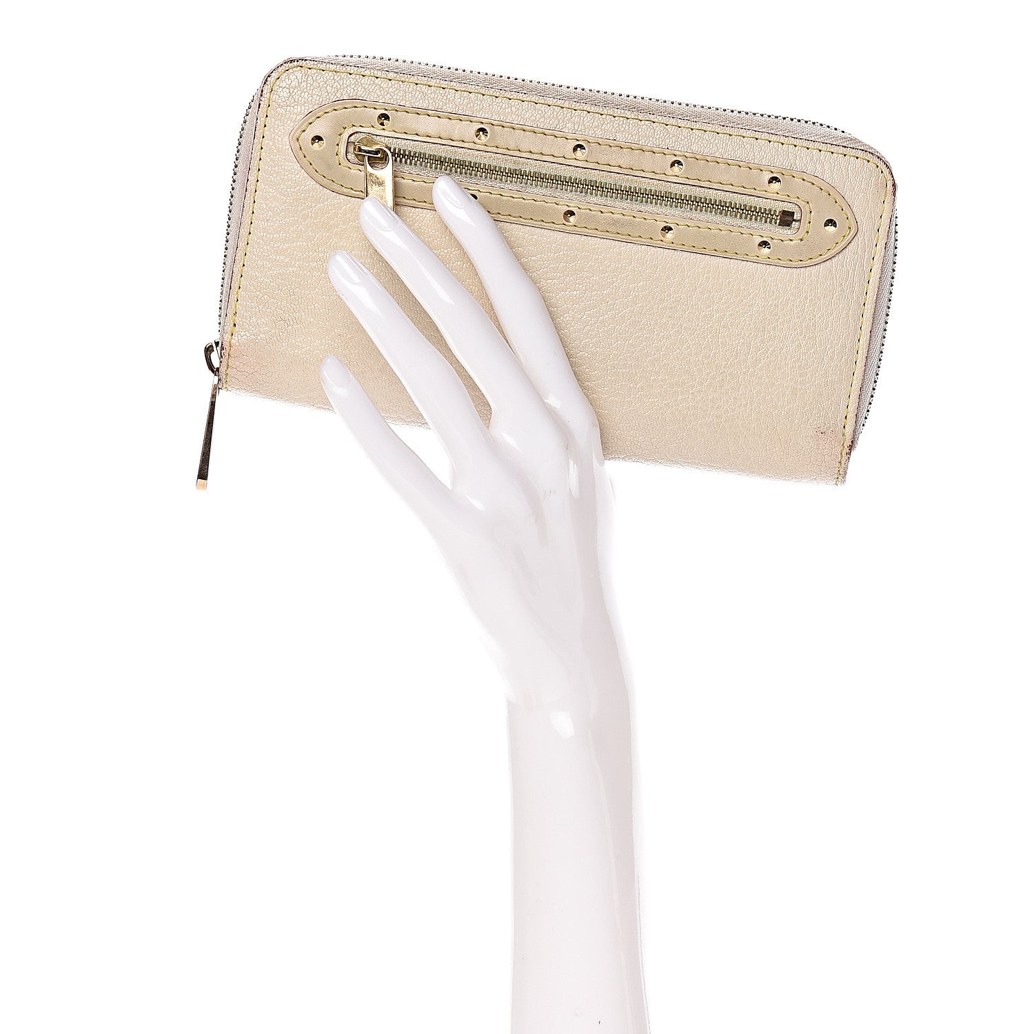 Louis Vuitton Suhali Zippy Wallet White 2 of 21