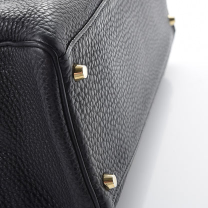 Hermes Taurillon Clemence Kelly Retourne 35 Black 13 of 40