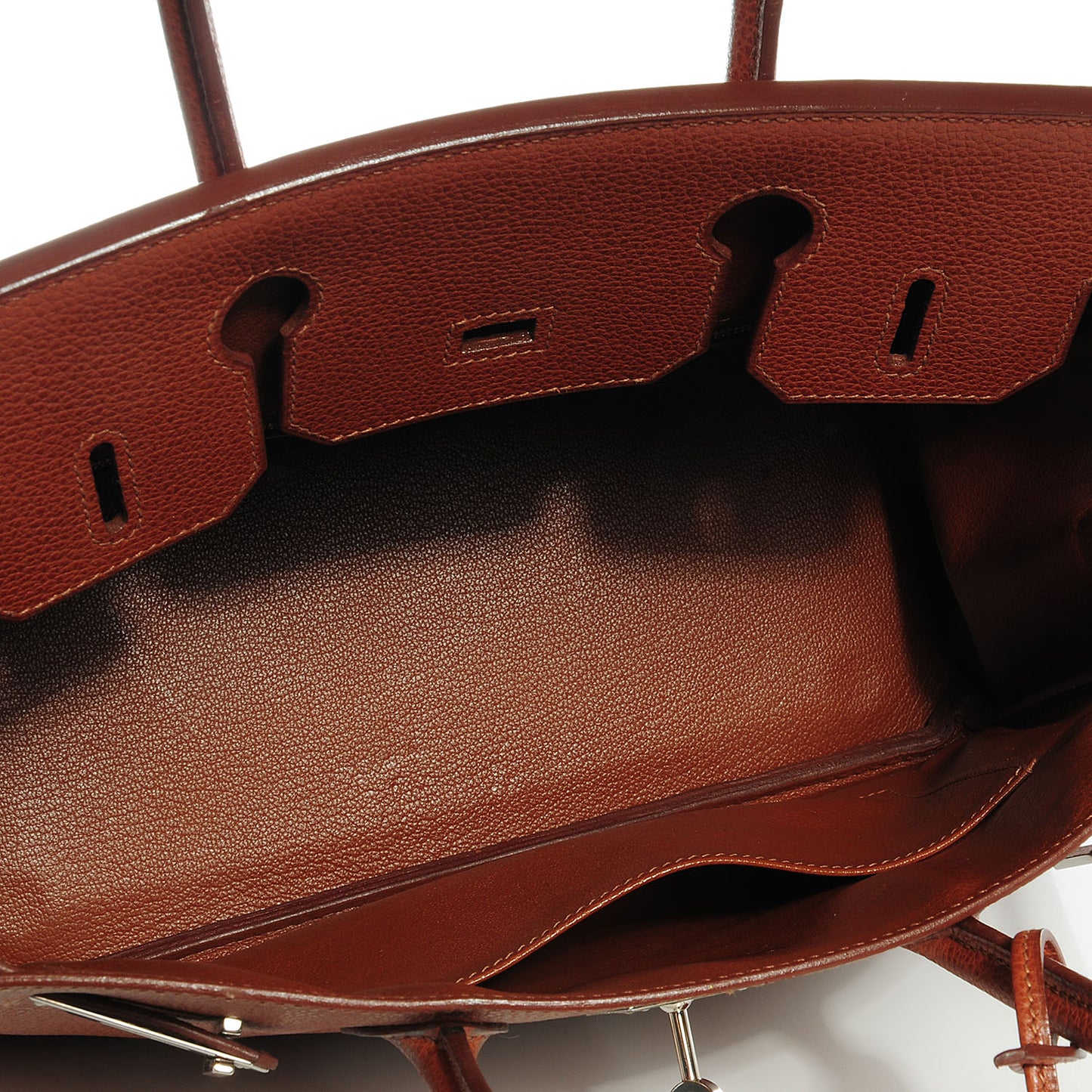 Vache Liegee Birkin 30 Noisette