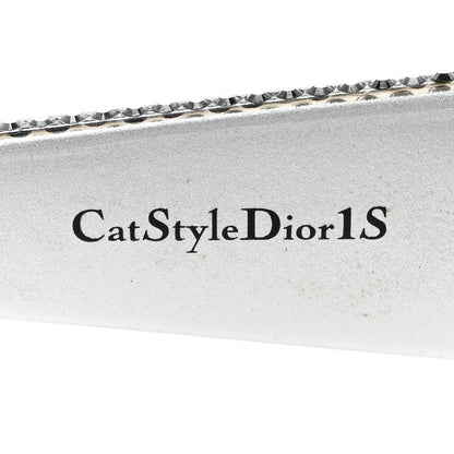 Christian Dior Acetate Crystal CatStyleDior1S Sunglasses Black 5 of 7