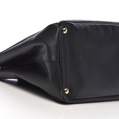 Prada Saffiano Lux Large Tote Black 10 of 13