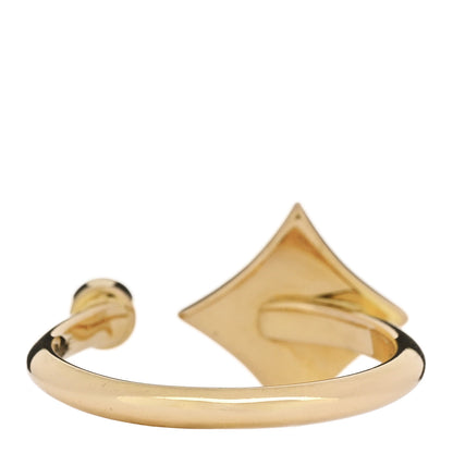Louis Vuitton 18K Yellow Gold Diamond Black Onyx Mini Color Blossom Star Ring 48 4.5 3 of 5