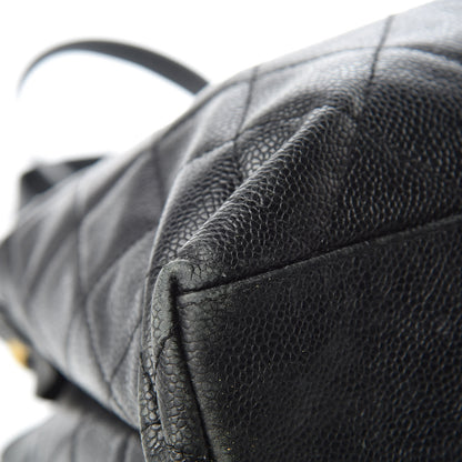 Chanel Caviar Quilted Flap Shoulder Bag Black 14 of 27
