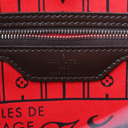 Louis Vuitton Damier Ebene Neverfull MM 6 of 8