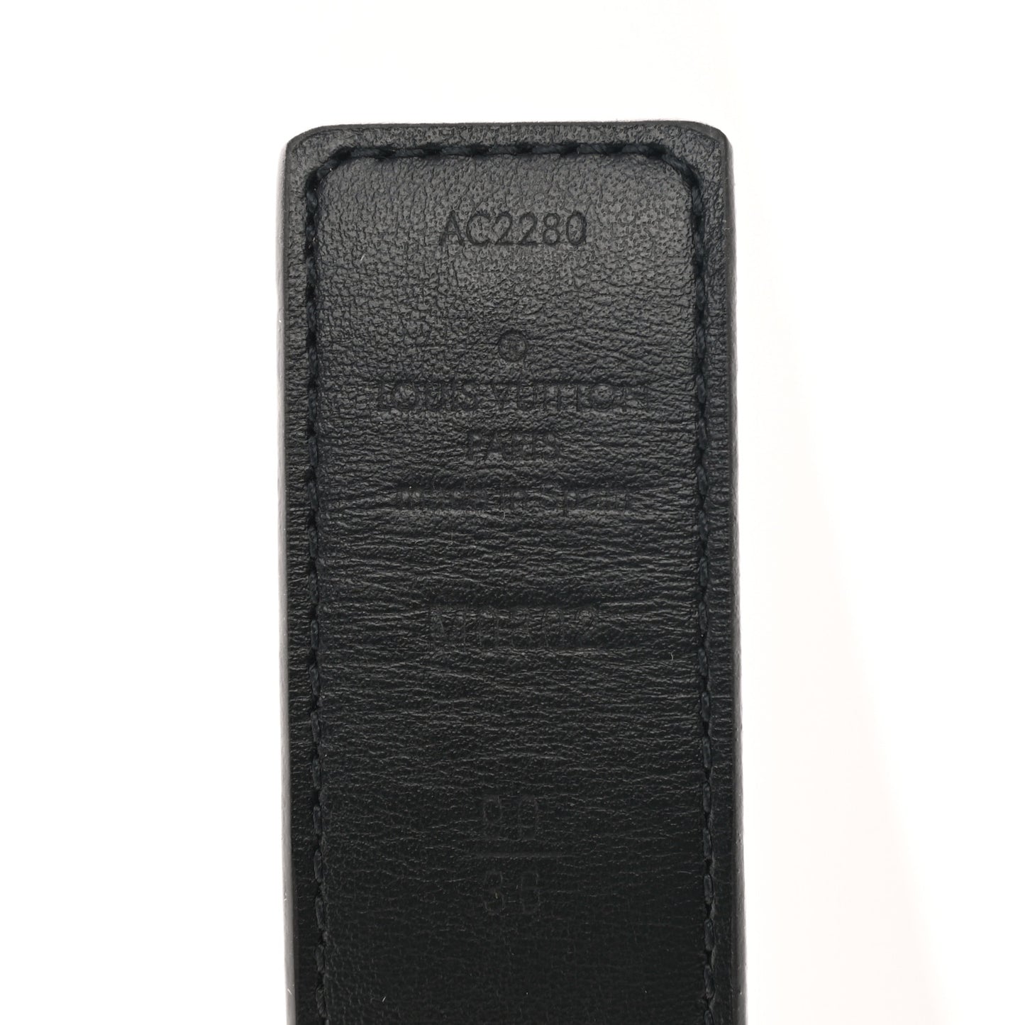 Calfskin Monogram Reversible Belt 90 36 Black