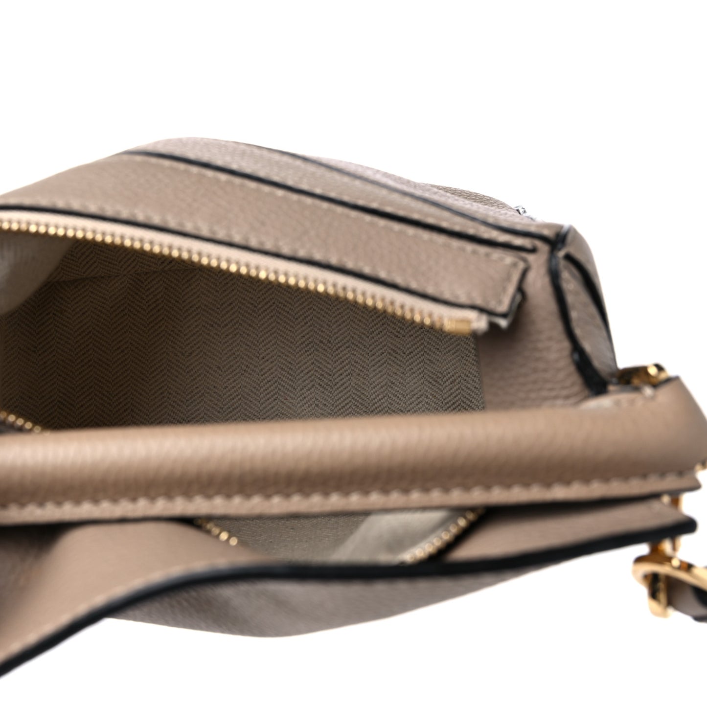 Calfskin Mini Puzzle Bag Sand Mink