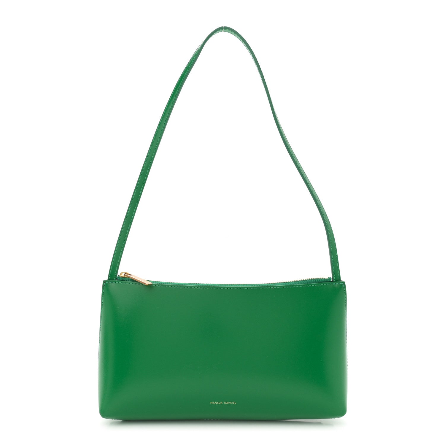 Mansur Gavriel Calfskin Gaia Shoulder Bag Leaf 1 of 10