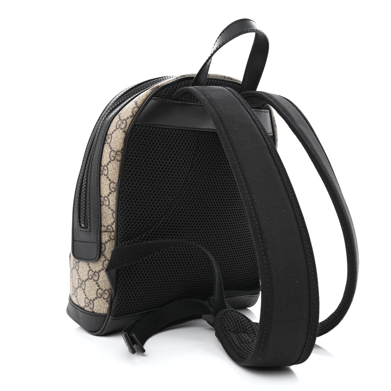 Gucci GG Supreme Monogram Small Eden Day Backpack Black 3 of 11