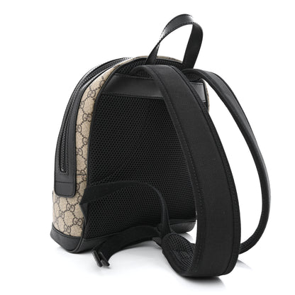 Gucci GG Supreme Monogram Small Eden Day Backpack Black 3 of 11