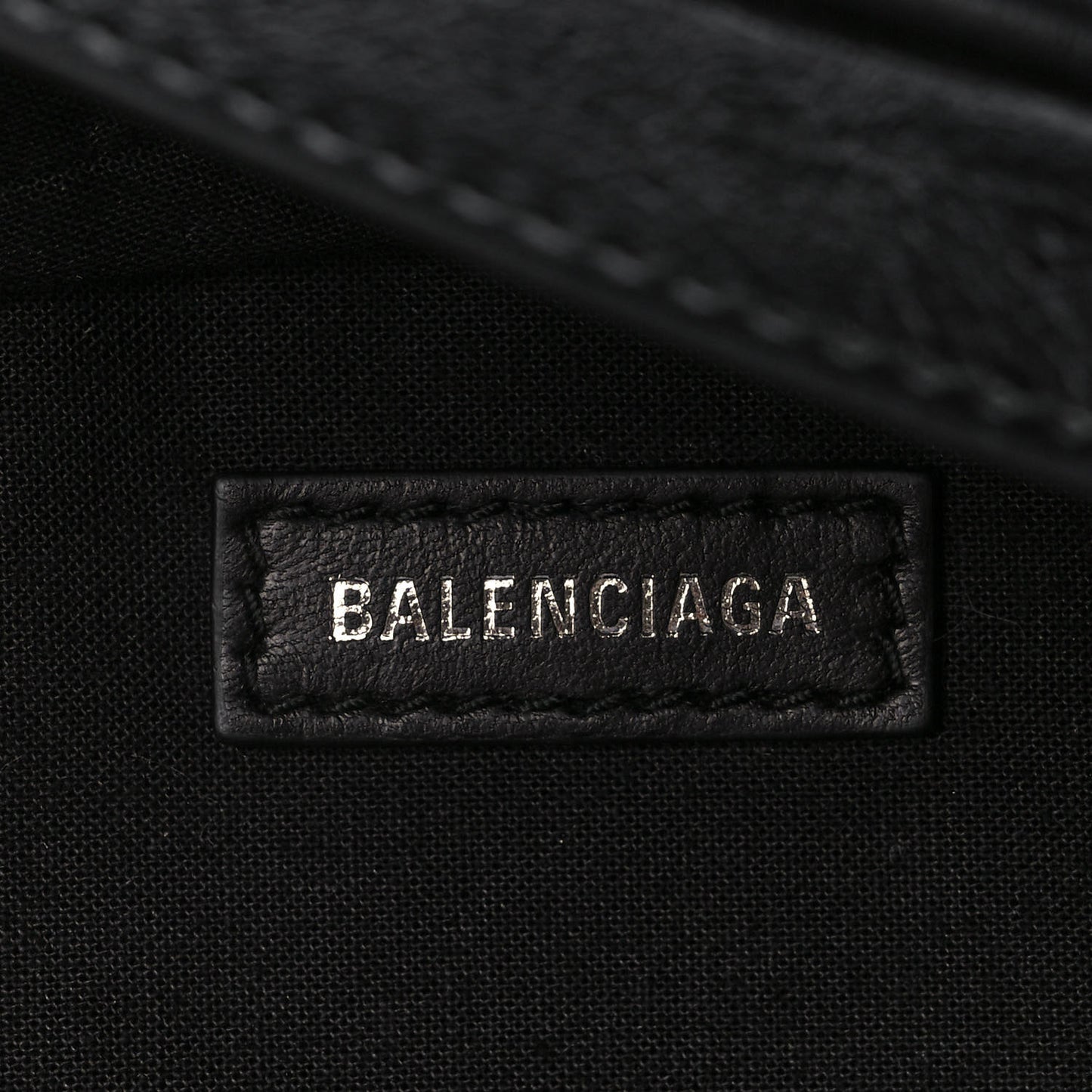 Nappa Calfskin Soft Belt Bag Black