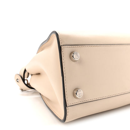 Fendi Vitello Tahiti Burro Bi-Color Medium Peekaboo Iconic Essentially Satchel  Nuvola Rosa Bourbon 7 of 8
