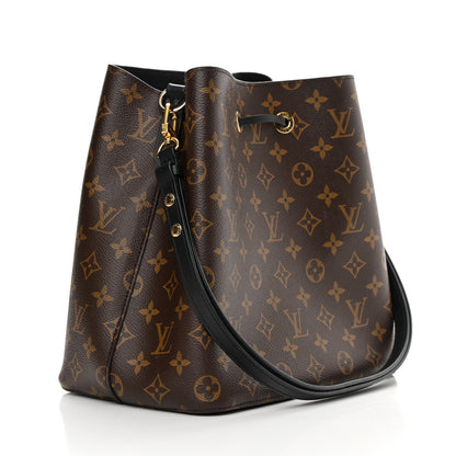 Louis Vuitton Monogram Neonoe MM Black 3 of 13