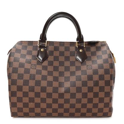 Louis Vuitton Damier Ebene Speedy 30 1 of 11