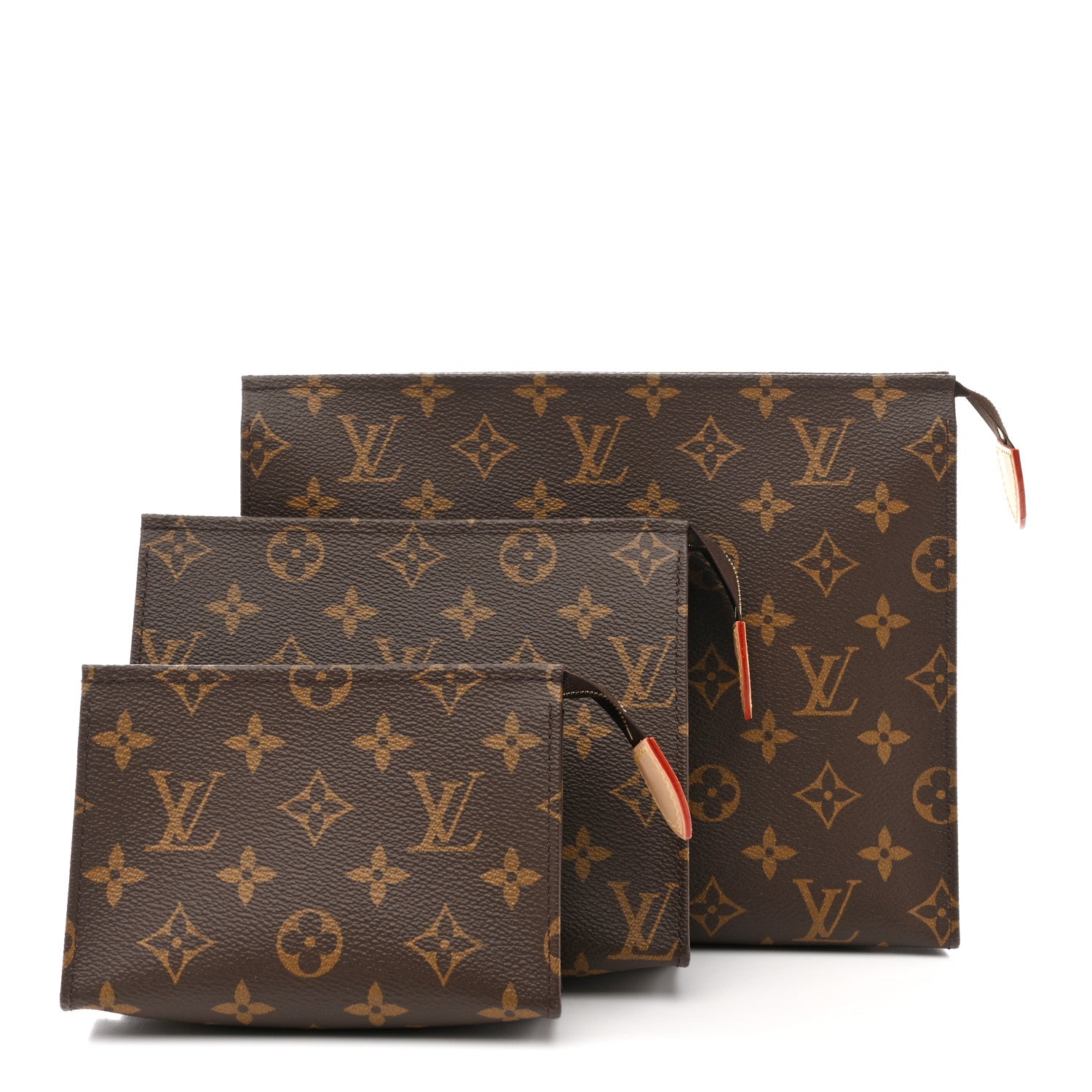 Louis Vuitton Monogram Trio Toilet Pouch Set 1 of 9