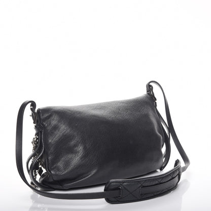 Jimmy Choo Lambskin Small Biker Hobo Black 3 of 9