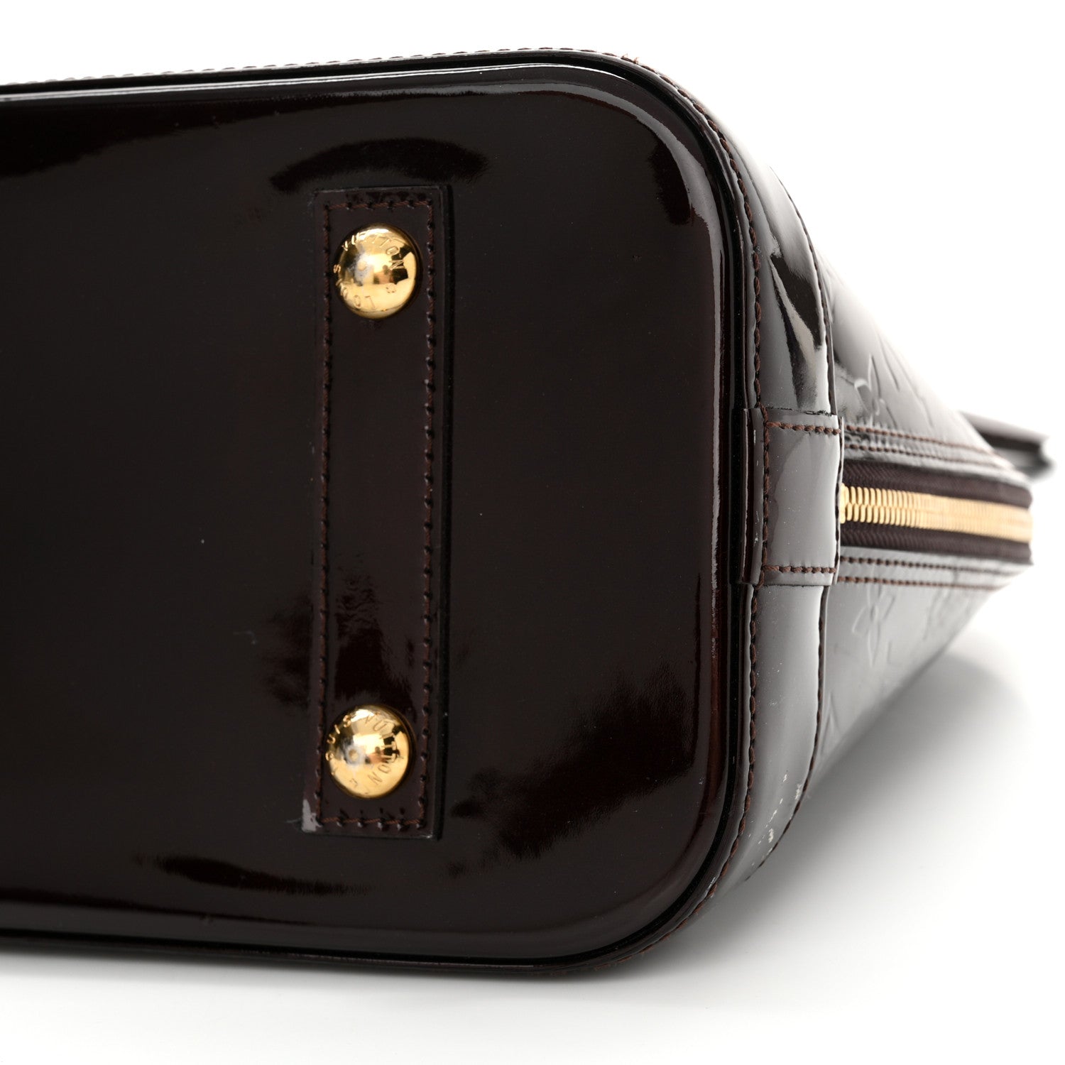 Louis Vuitton Vernis Alma PM Amarante 9 of 11