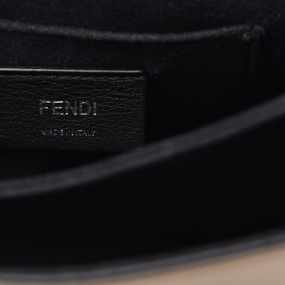 Fendi Calfskin FF Reloaded Small Kan I Shoulder Bag Maya Black 7 of 11
