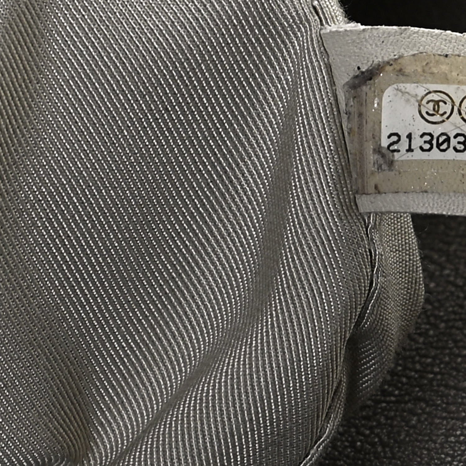 Chanel Washed Lambskin Quilted Chain Around Maxi Flap Taupe 7 of 13