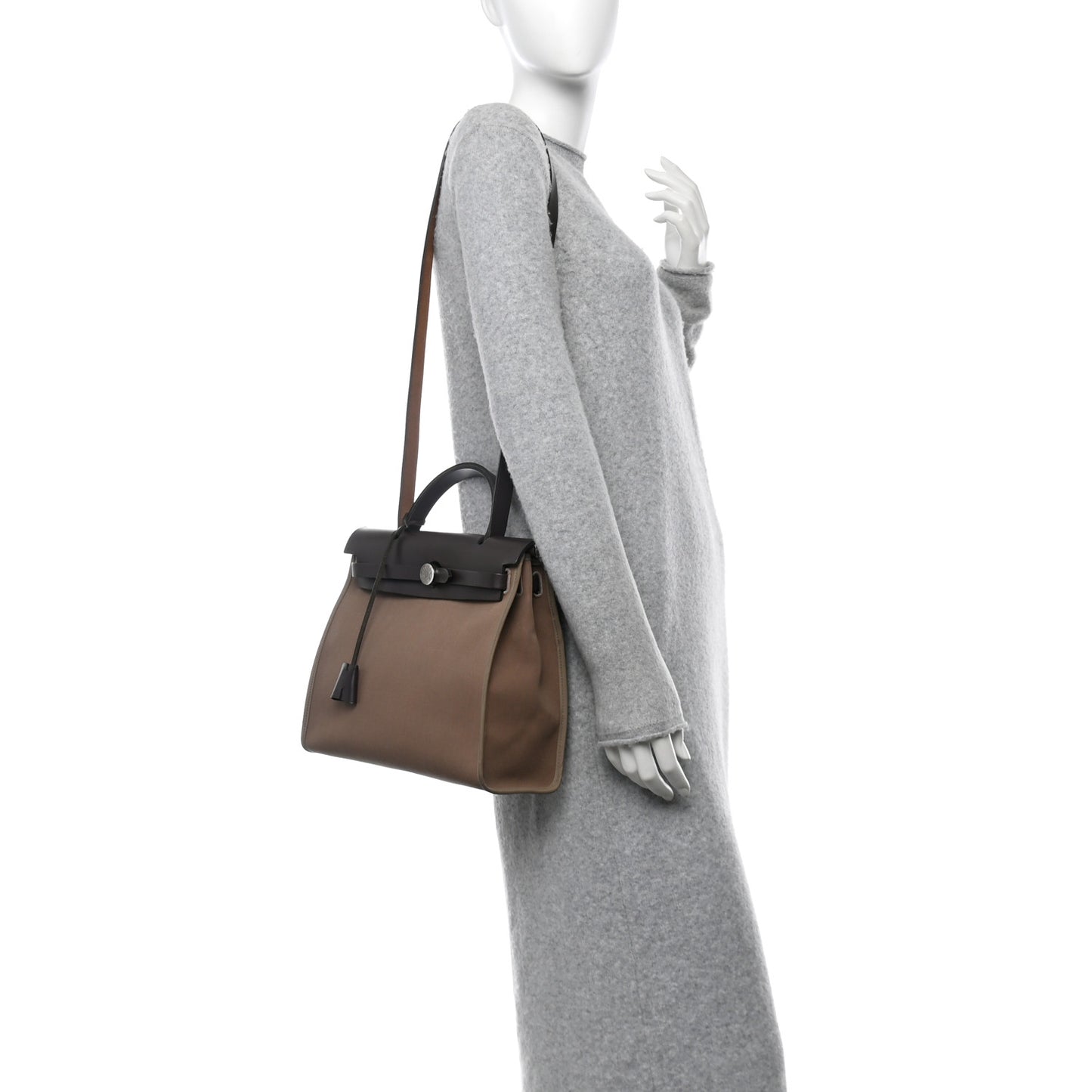 Vache Hunter Toile Herbag Zip 31 PM Etoupe Ebene