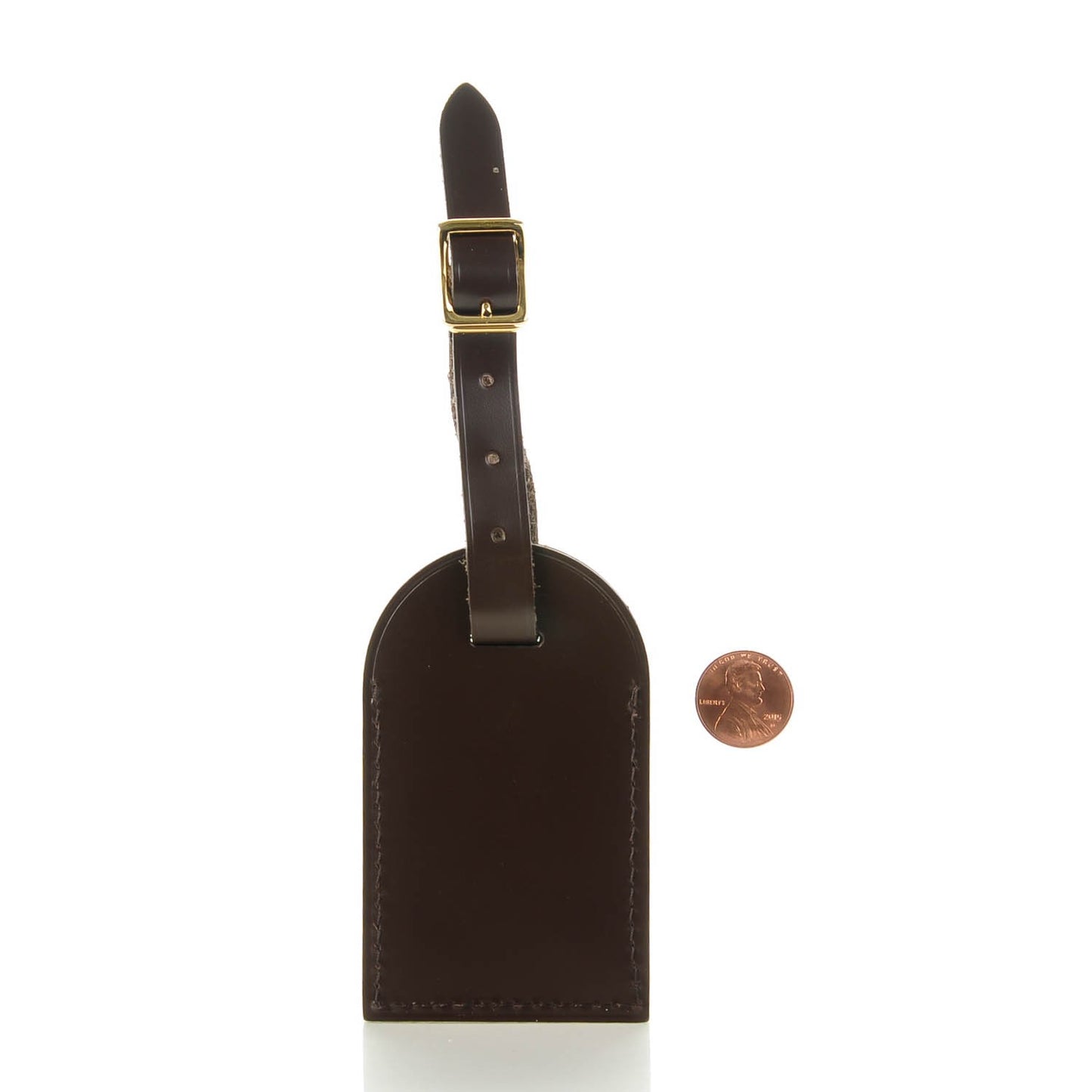 Calfskin Ebene Luggage Tag