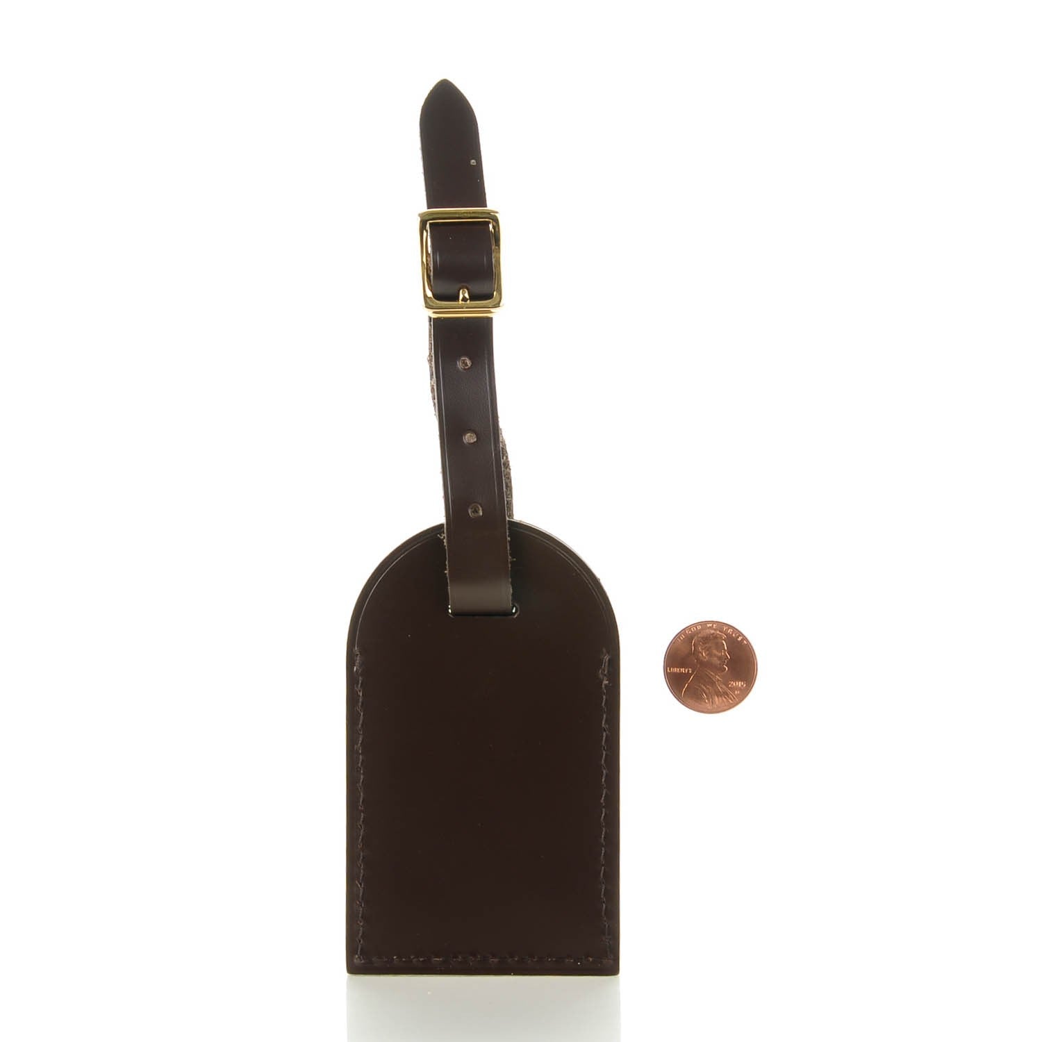 Louis Vuitton Calfskin Ebene Luggage Tag 2 of 3
