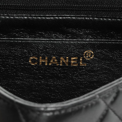Chanel Lambskin Jumbo Flap Black 6 of 9