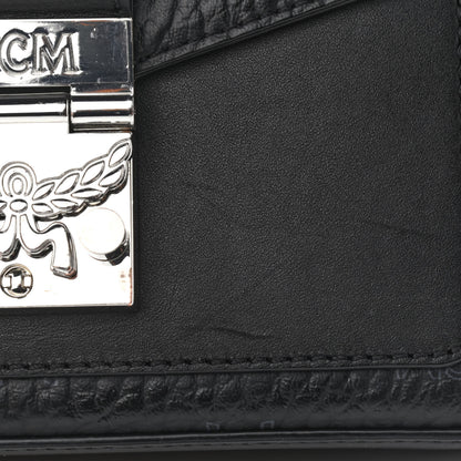 MCM Visetos Millie Crossbody Black 10 of 12