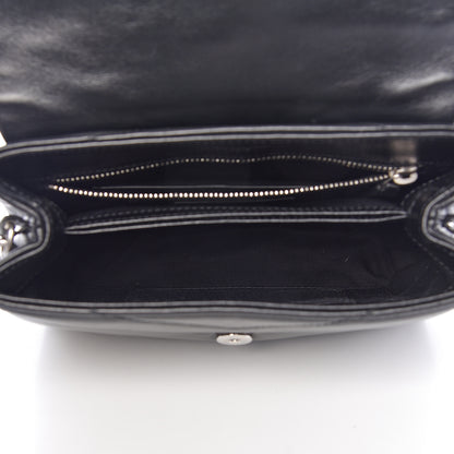 Saint Laurent Calfskin Y Quilted Monogram Toy Loulou Crossbody Bag Black 5 of 13