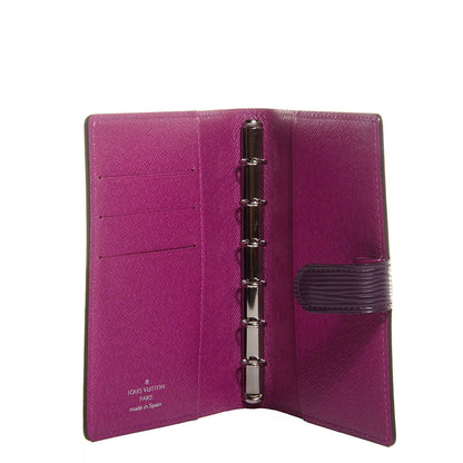 Louis Vuitton Epi Small Ring Agenda Cover Cassis 5 of 7
