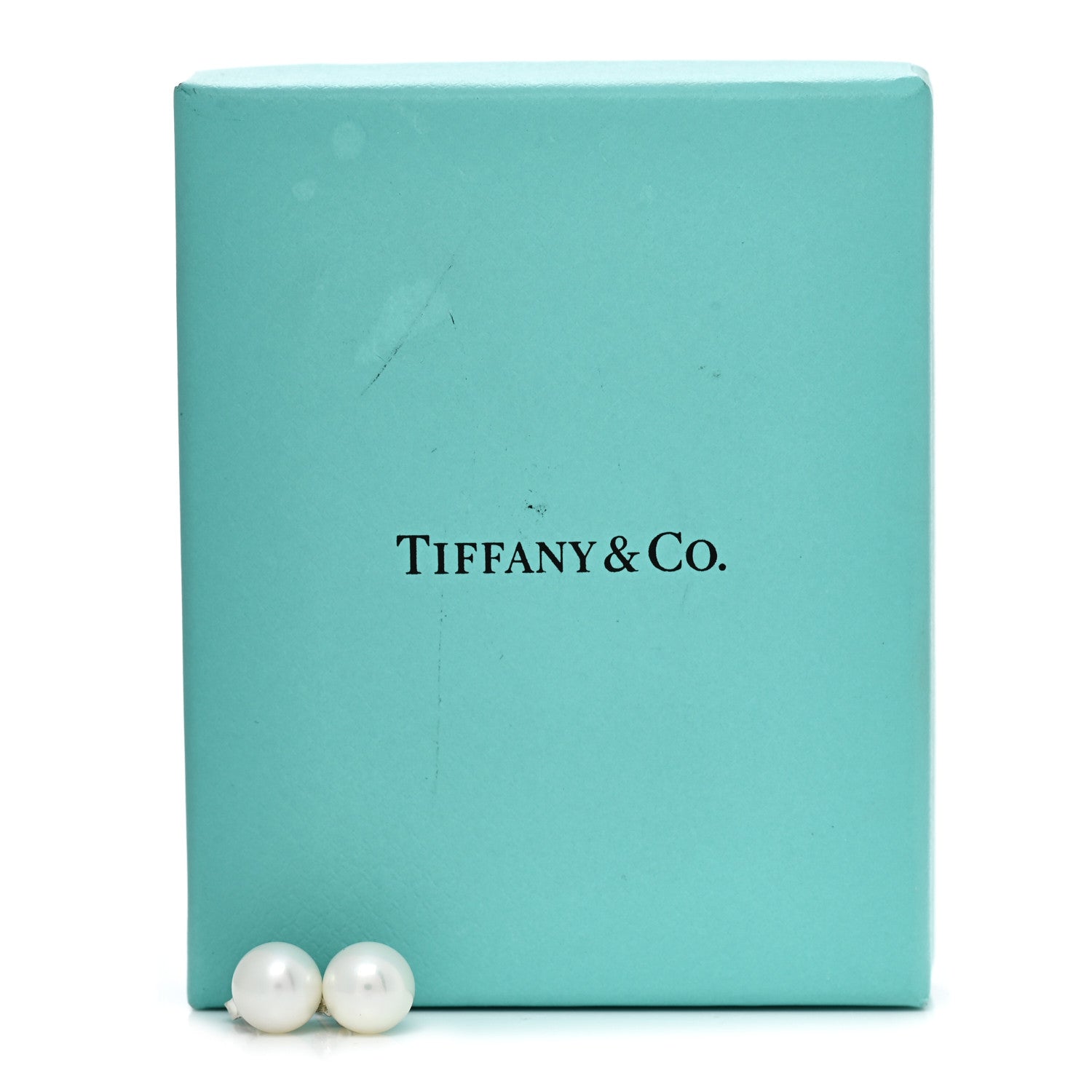 Tiffany Sterling Silver Freshwater Pearl 9mm Ziegfeld Earrings 5 of 5
