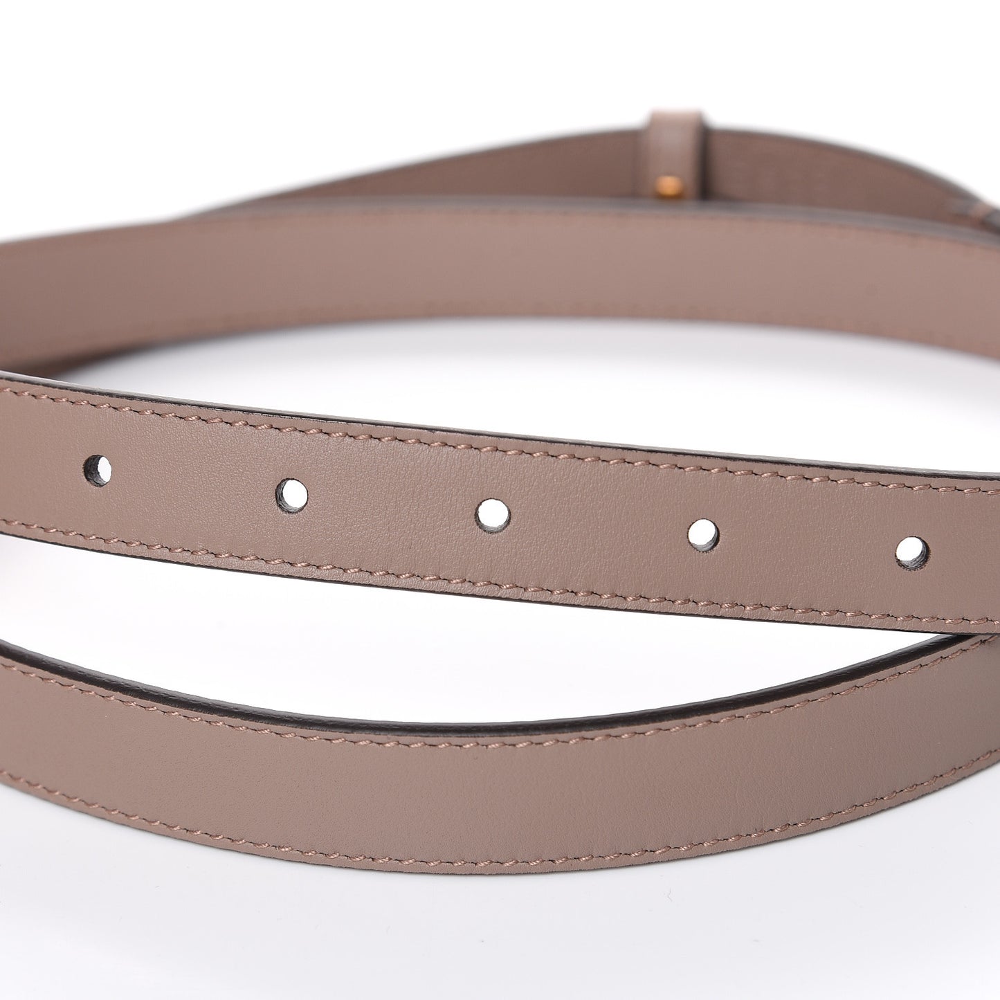 Calfskin Double G 20mm Belt 100 40 Porcelain Rose