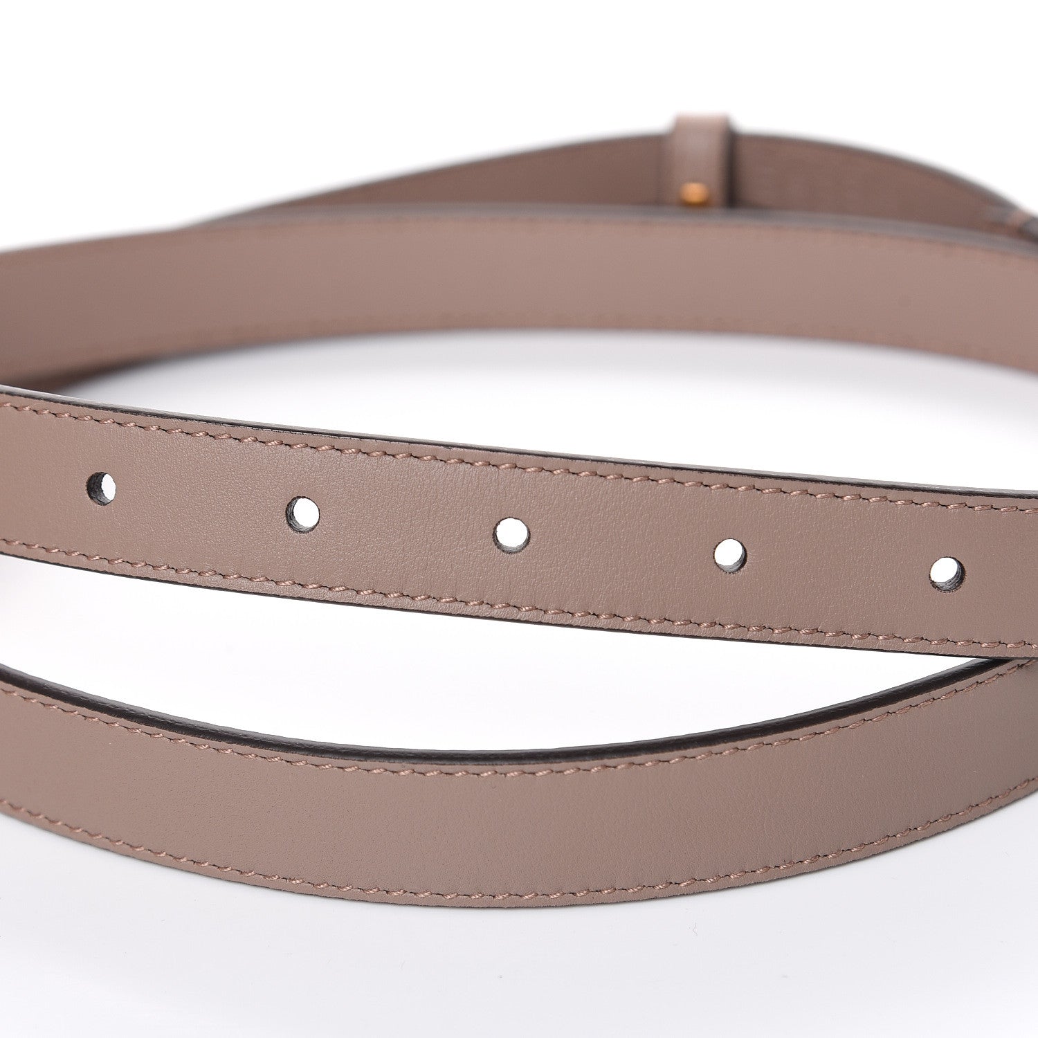 Gucci Calfskin Double G 20mm Belt 100 40 Porcelain Rose 5 of 6