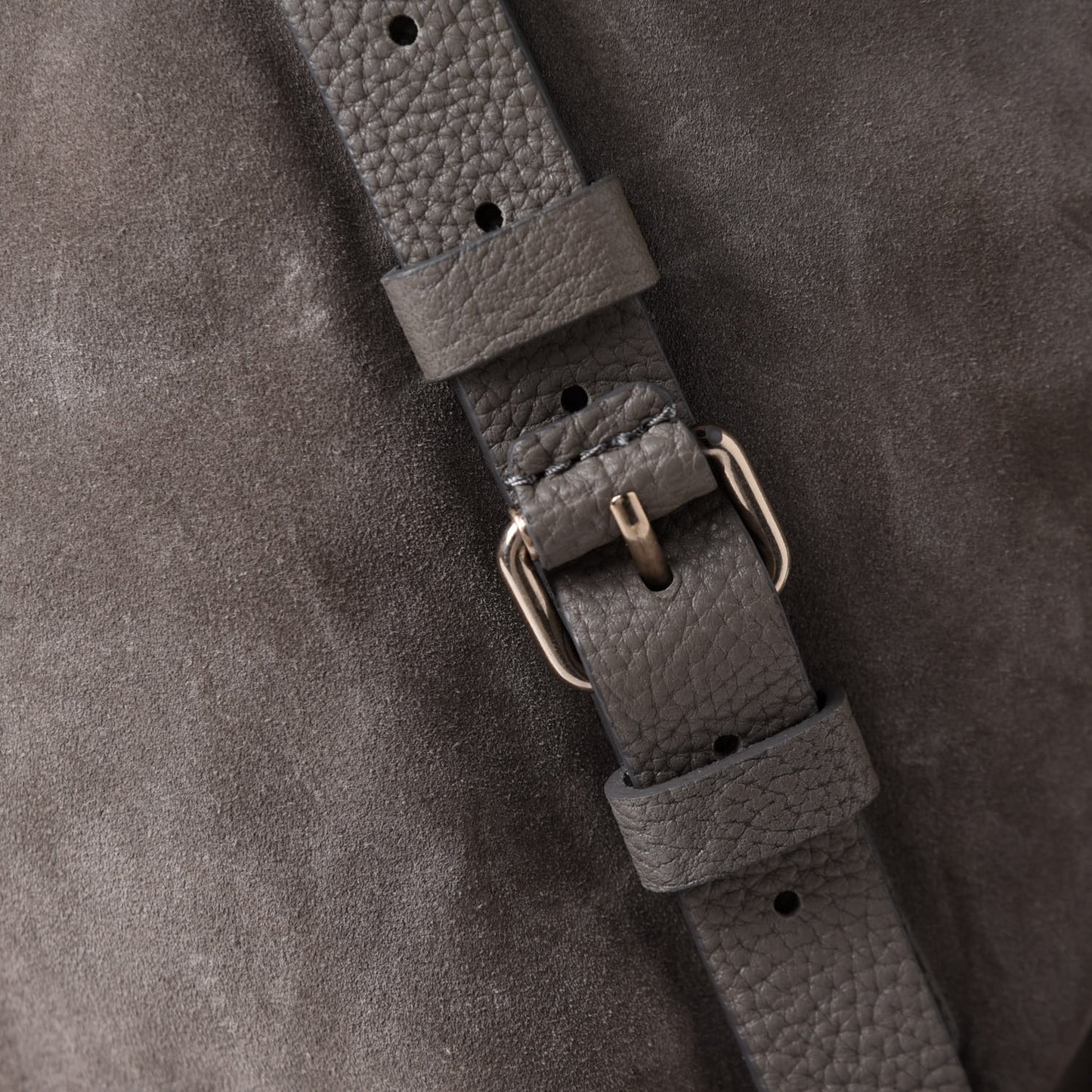 Suede Kirsten Satchel Grey