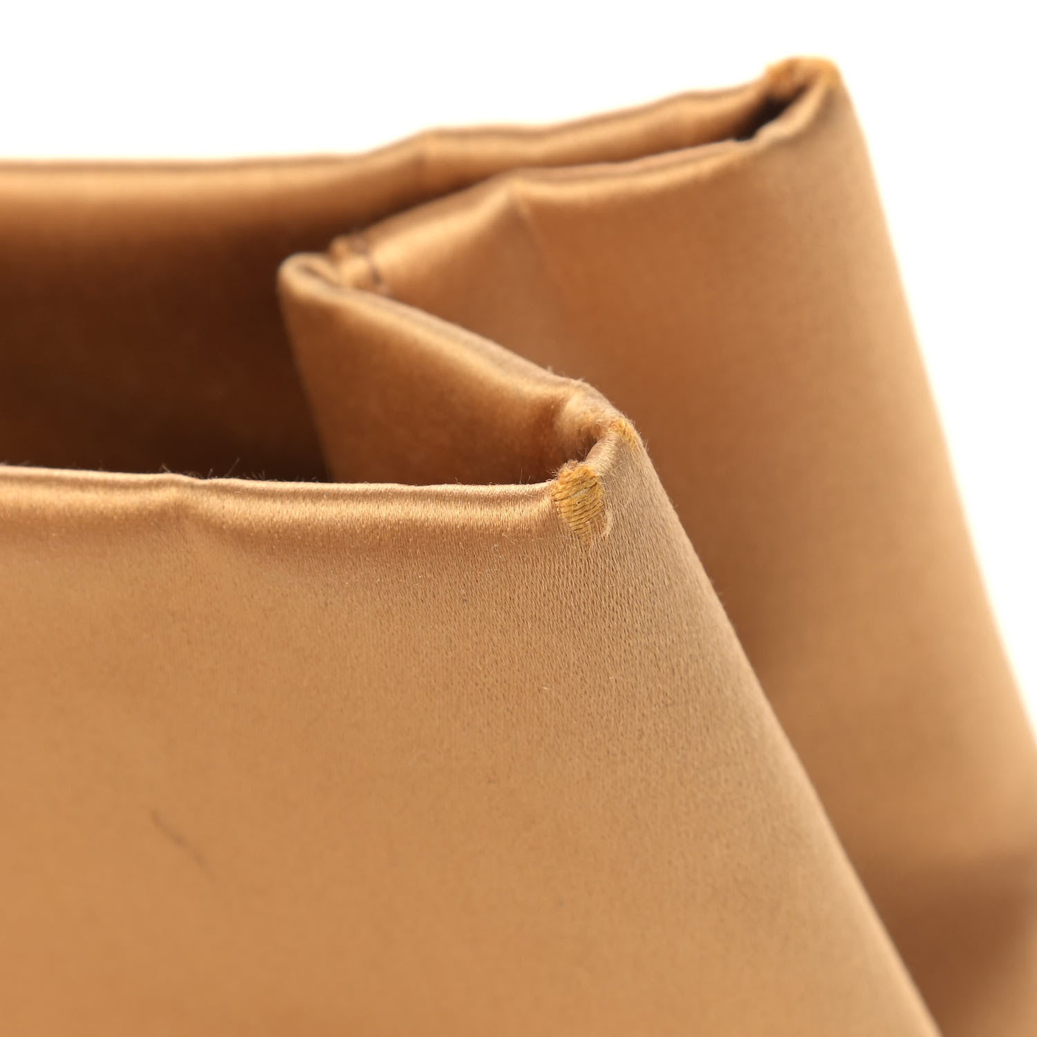 Prada Satin Raso Chain Bag Gold 12 of 14