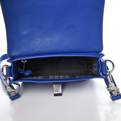 Proenza Schouler Lambskin PS1 Mini Pouch Messenger Memphis Blue 5 of 8
