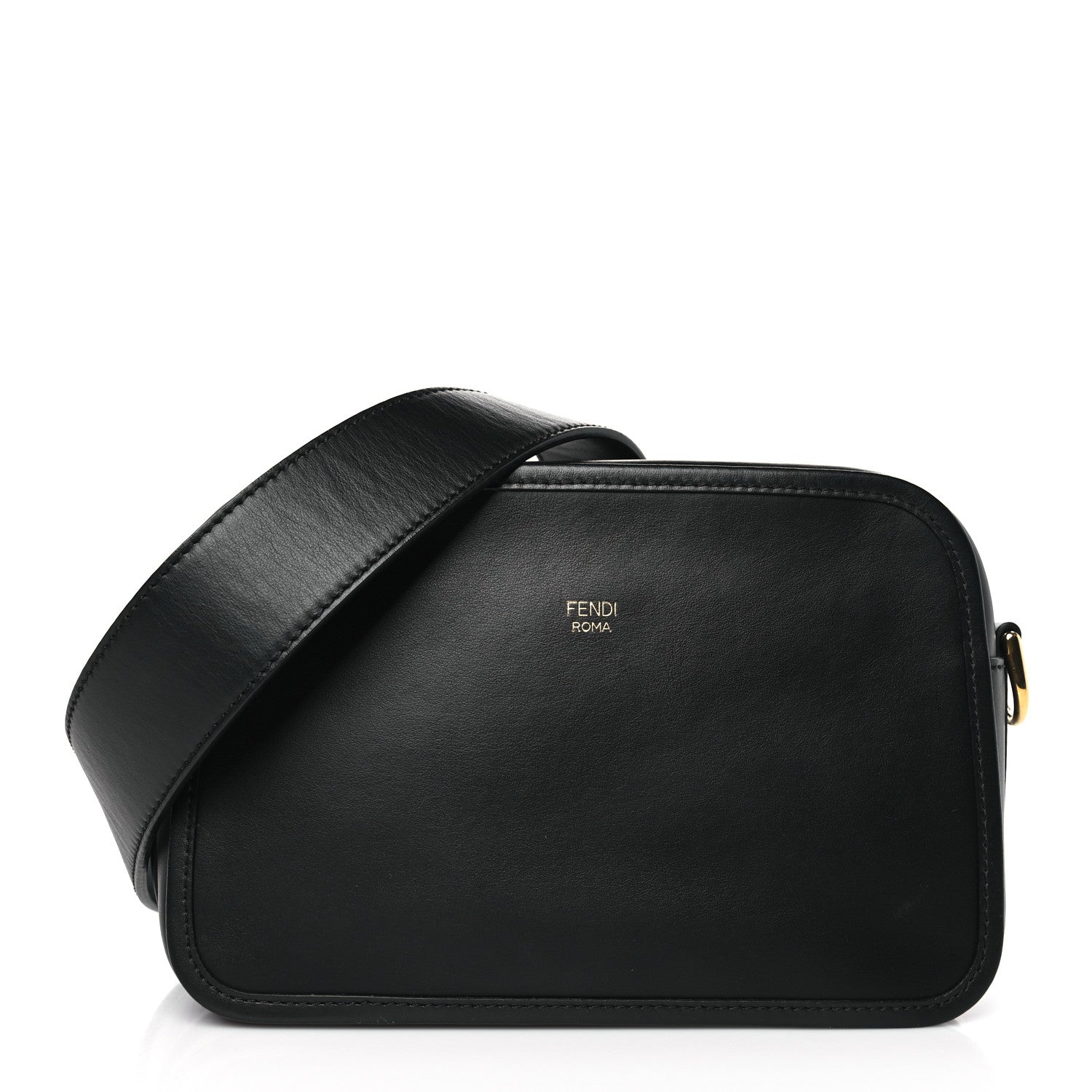 Fendi Vitello Century Opaco F is Fendi Camera Case Black 1 of 10
