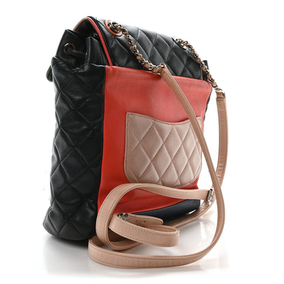 Chanel Lambskin Quilted Small Cuba Urban Spirit Backpack Black 3 of 10