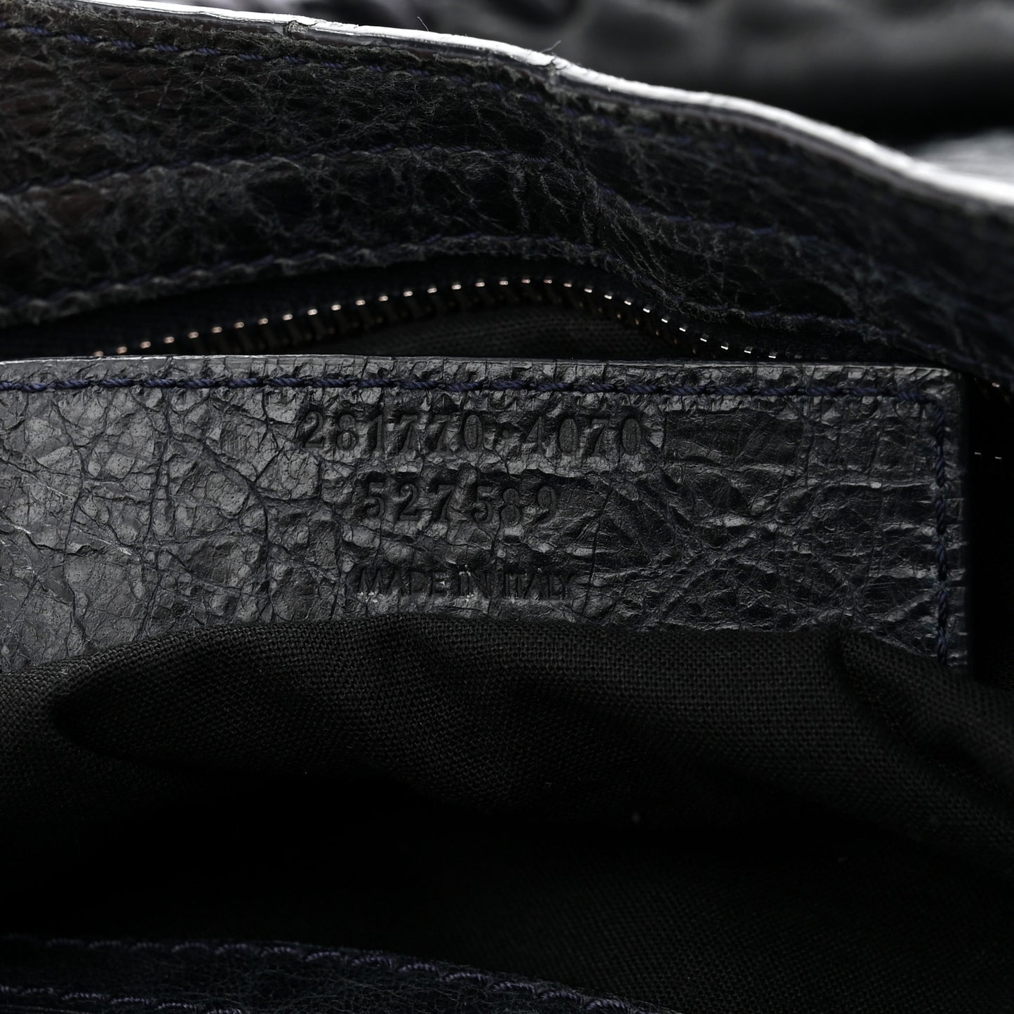 Agneau Giant 12 Silver Hardware City Dark Night