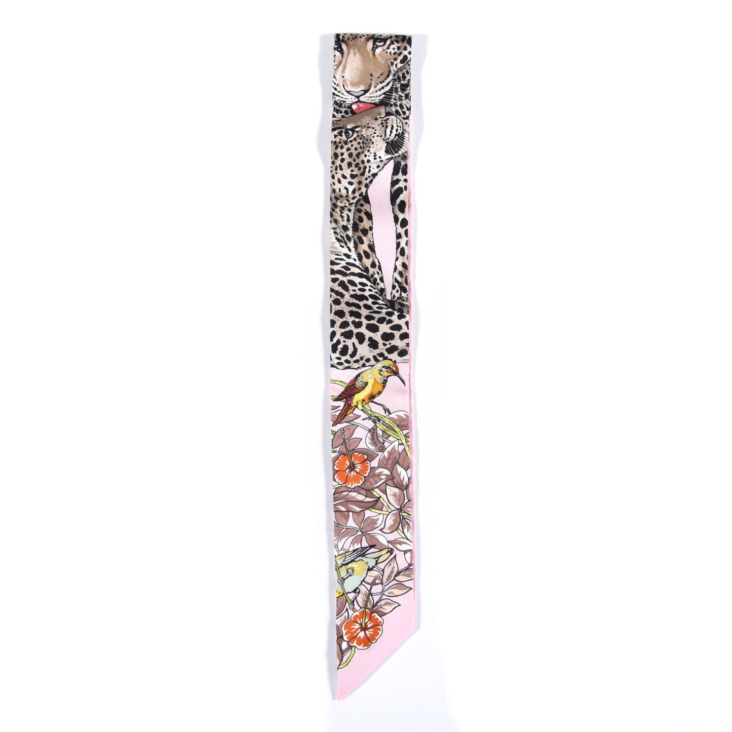 Silk Jungle Love Love Twilly Rose Pale Etoupe