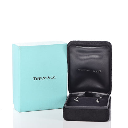 Tiffany Platinum Diamond Jazz Drop Earrings 5 of 5