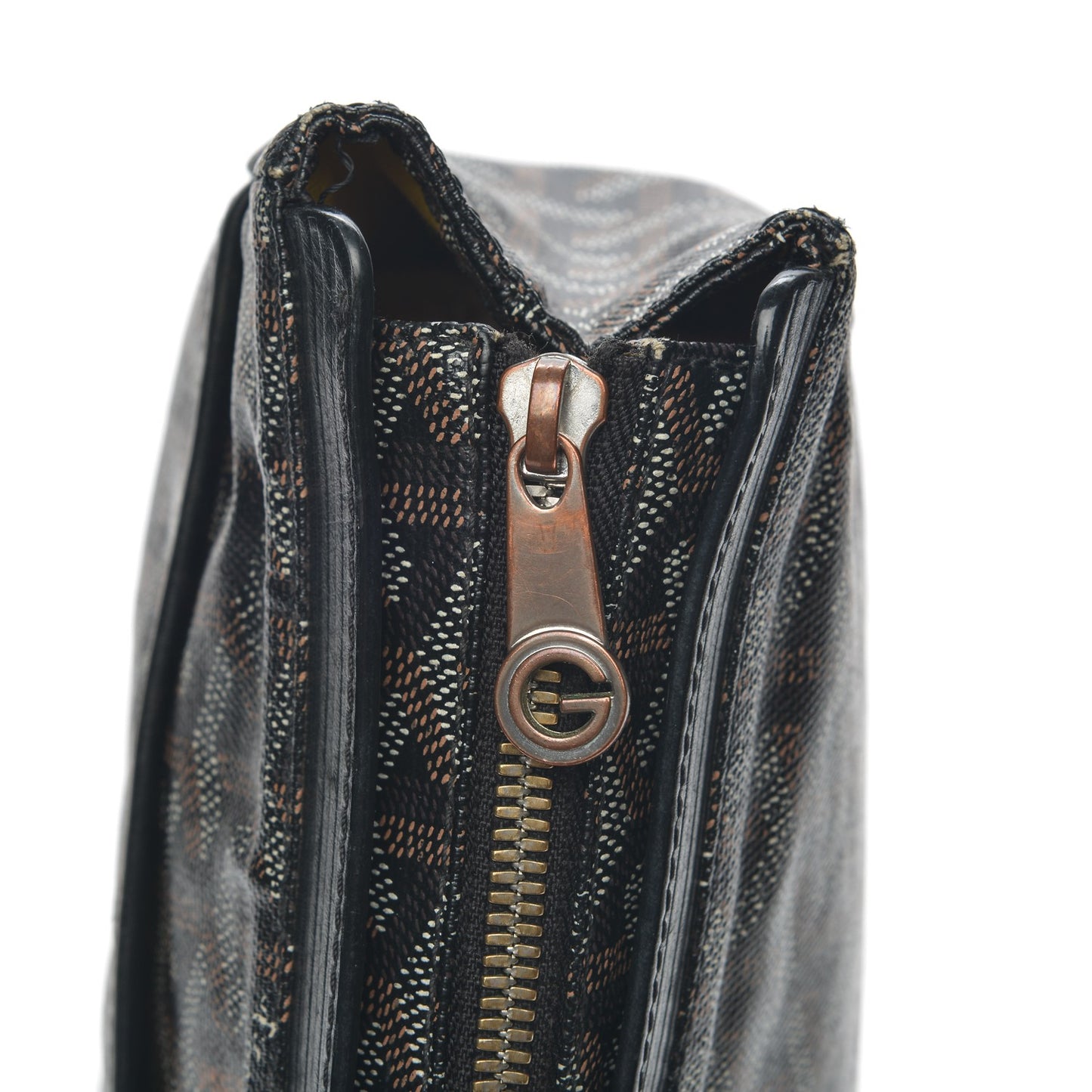 Goyardine Miroir Toiletry Bag GM Black