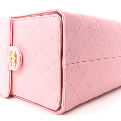 Chanel Caviar Quilted Medium Chanel 25 Handbag Light Pink 10 of 11
