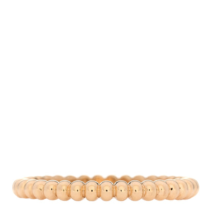 Van Cleef & Arpels 18K Yellow Gold Small Perlee Ring 52 6 3 of 5