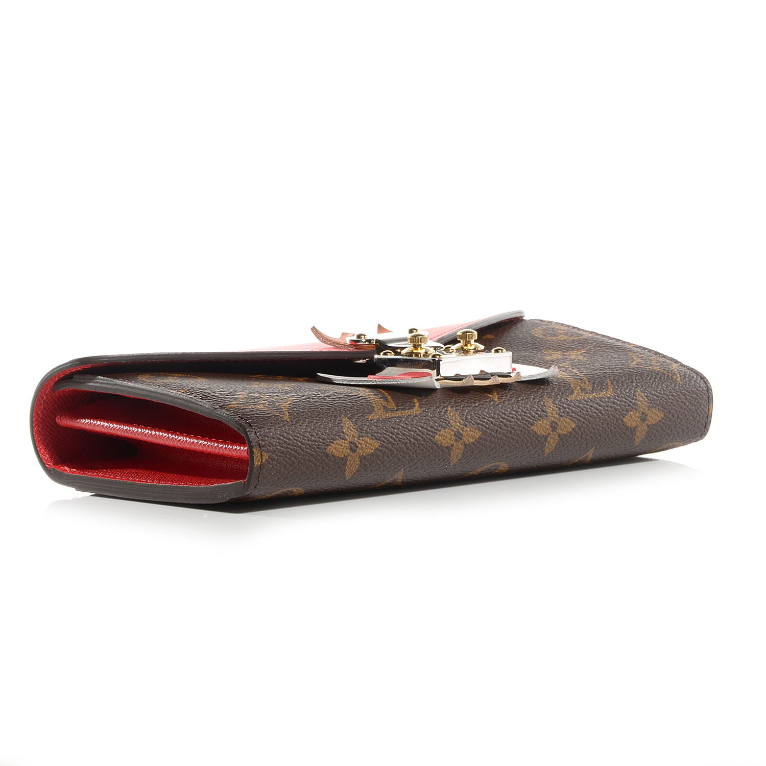 Louis Vuitton Monogram Tribal Mask Sarah Wallet 4 of 8