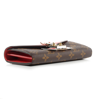 Louis Vuitton Monogram Tribal Mask Sarah Wallet 4 of 8