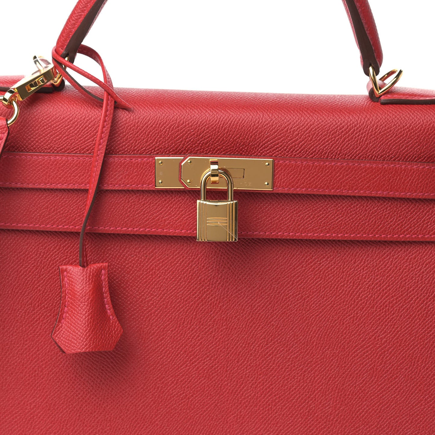 Epsom Kelly Sellier 32 Rouge Casaque