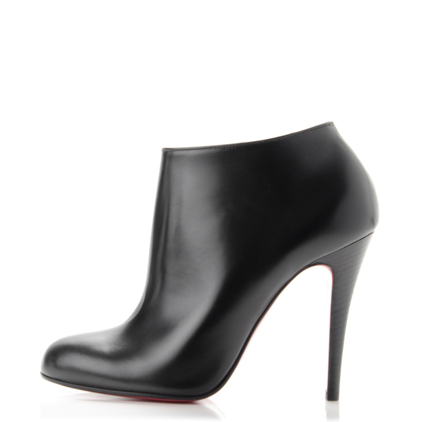 Calfskin Belle 100 Ankle Boots 36.5 Black